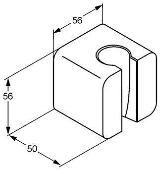 Настенный держатель Kludi Esprit 5655105-40