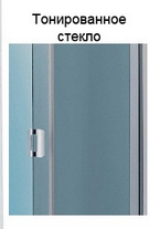 Душевая кабина IDO Showerama 8-5 4985123010 100x100 стекло тонированное,  профиль белый