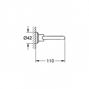 Стакан Grohe Allure/Atrio 40254000