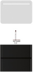 Шкаф-зеркало Am.Pm Serenity 60 черное