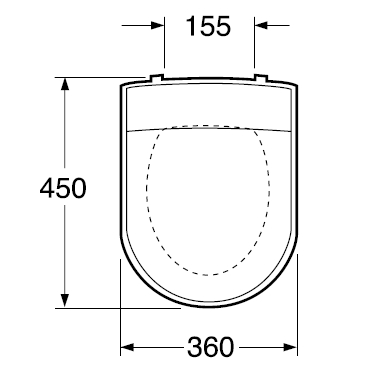 Крышка-сиденье Gustavsberg Logic 9M016101 белая