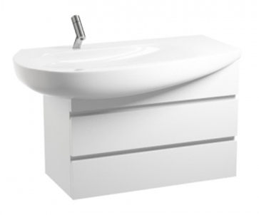 Тумба для комплекта Laufen Alessi one 4.2447.0.097.631.1 73 L белый лакированный 