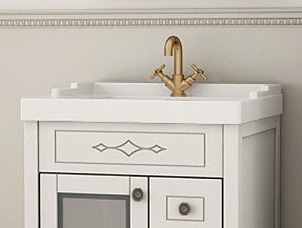 Мебельная раковина ASB-Mebel Илиос 60F 60 белый