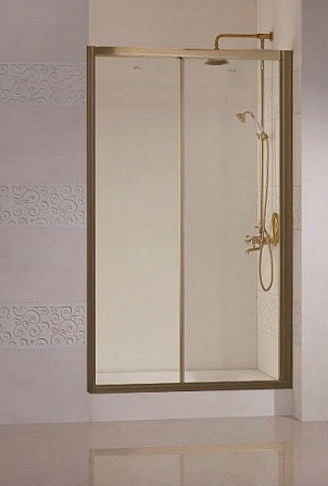 Душевая дверь в нишу Cezares Modena MODENA-BF-1-120-C-Br-L 120 L прозрачное стекло