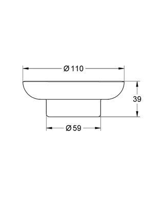Мыльница Grohe Essentials 40368000
