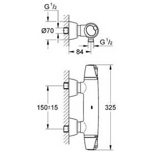 Термостат Grohe Grohtherm 3000 34179000 для душа