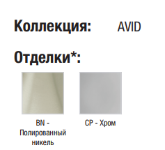Смеситель Jacob Delafon Avid E97368-BN для душа