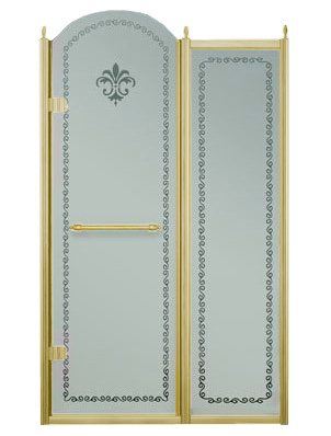 Душевая дверь в нишу Cezares Retro B 11 100 PP G L/R