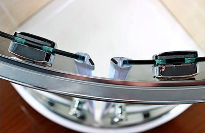 Душевой уголок Cezares Pratico RH2 120/80 P Cr