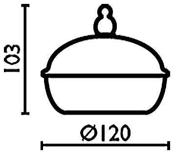 Контейнер Bagno & Associati Opera OP86392 BR