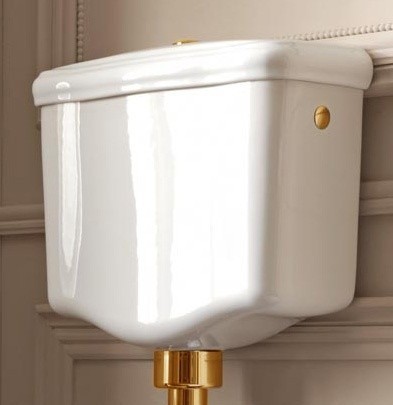 Бачок для унитаза Kerasan Retro 108201 подвесной, для низкой трубы