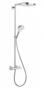 Душевая стойка Hansgrohe Raindance Select 27129400 белый/хром