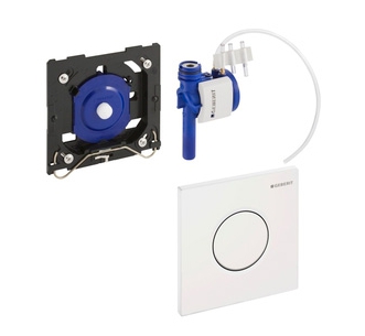 Ручной пневмопривод смыва Geberit Sigma 01 116.011.11.5 белый