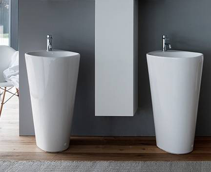 Раковина Laufen Palomba 8.1180.4.000.104.1 напольная