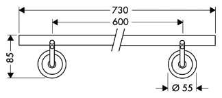 Полотенцедержатель Axor Starck 60 40806000