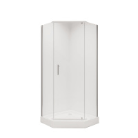 Душевой уголок Niagara Nova NG- 6605-08 90х90 трапеция, хром