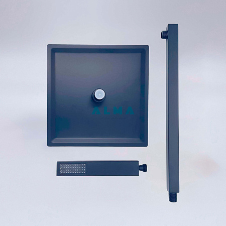 Душевой комплект ALMAes Liros TVZ-0889 черный