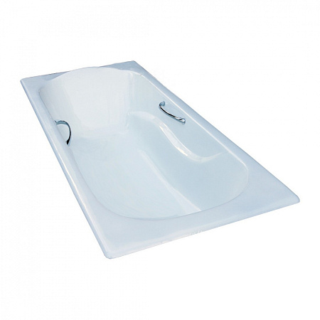 Чугунная ванна Castalia Venera 180х80 с ручками