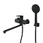 Смеситель для ванны и душа RUSH Nevis NE1735-51Black черный - фото 1