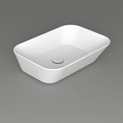 Раковина накладная Simas Wave WA04 bi*0 60x42 белый