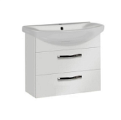 Тумба с раковиной Aquaton Ария М 1A123301AA010 65 белый Тумба с раковиной Aquaton Ария М 1A123301AA010 65 белый
