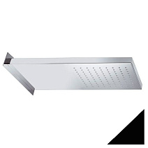 Верхний душ Daniel A562-15 черный матовый