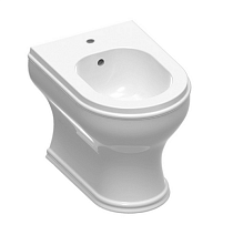Биде напольное Azzurra Charme CHBIT000000MBI/(CHA500 bi)*1 белый