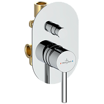 Смеситель Villeroy & Boch Liberty TVS10700200061 для ванны с душем, хром