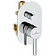Смеситель Villeroy & Boch Liberty TVS10700200061 для ванны с душем, хром - фото 1