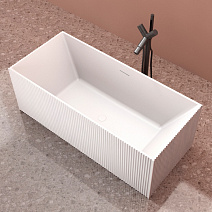 Ванна из искусственного камня ABBER Stein AS9602 170x75 белый Ванна из искусственного камня ABBER Stein AS9602 170x75 белый