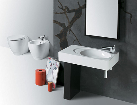 Чаша для унитаза напольного Simas Bohemien BO01bi белая