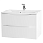 Тумба под раковину BelBagno Marino MARINO-650-2C-SO-BL-P 65 bianco lucido - фото 2