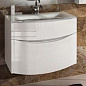 Тумба для комплекта Cezares Sirio 54284 75 bianco lucido