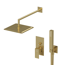 Душевой комплект Cezares Porta PORTA-DSIPQ-30-SR золото