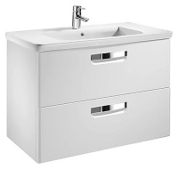Тумба с раковиной Roca Gap ZRU9302878 70 см, белый глянец
