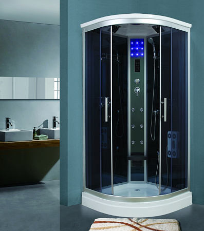 Душевая кабина Timo Standart T-1109 90x90x220 тонированное стекло/хром матовый