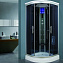Душевая кабина Timo Standart T-1109 90x90x220 тонированное стекло/хром матовый - фото 3