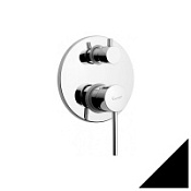 Смеситель Emmevi Piper 45029/NEO для душа, черный матовый