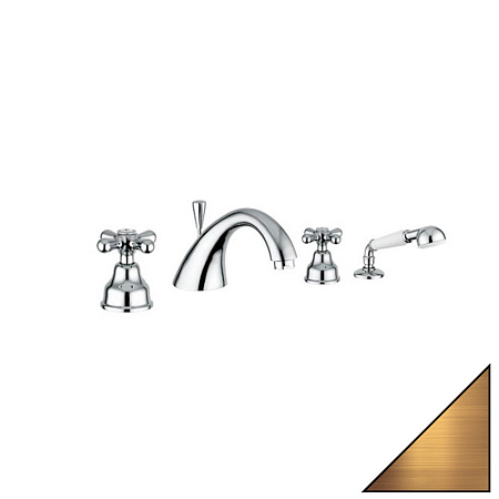 Смеситель Emmevi Deco Classic 12120BR для ванны с душем, бронза