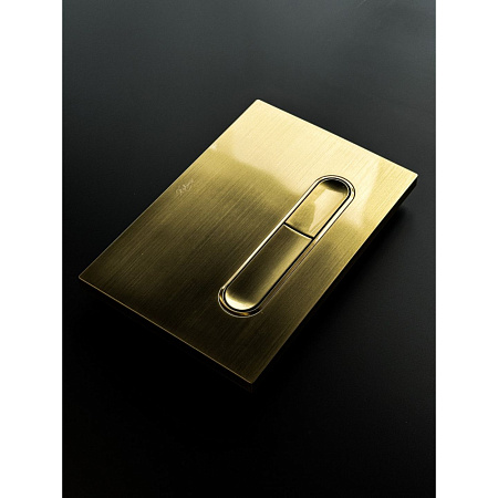 Кнопка смыва Boheme 667-MG золото матовое