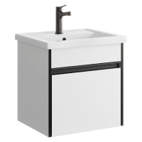 Тумба с раковиной Aqwella Urban URB0105W 50 белый