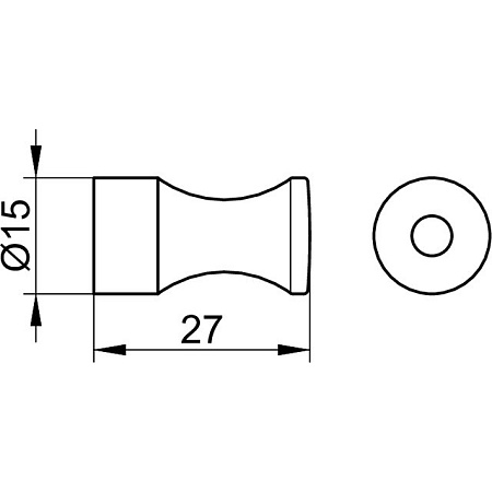 Крючок Keuco Smart.2 14714010000 для полотенца, хром