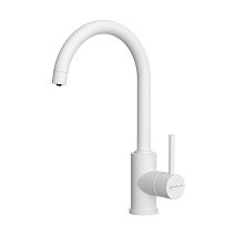Смеситель Omoikiri Shinagawa-2-Plus-WH 4994404 для кухонной мойки, белый