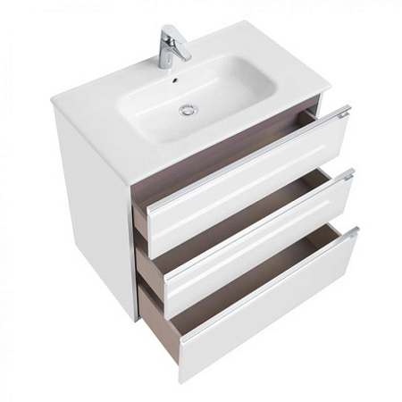Мебель для ванной Roca The Gap A857406806 80 три ящика,белый глянец
