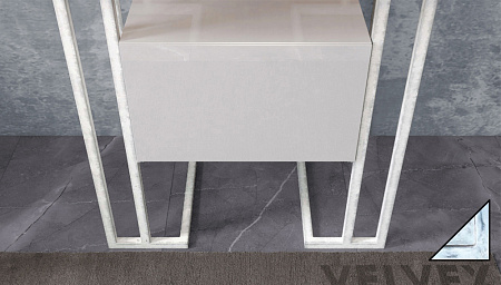 Металлические напольные конструкции Velvex Gelou 40 iceberg