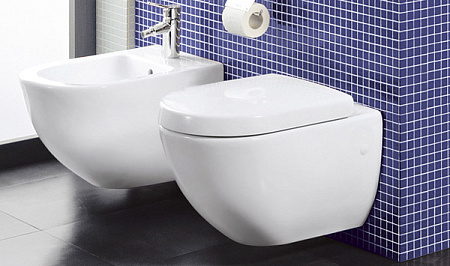 Унитаз подвесной Villeroy & Boch Subway 66001001 альпийский белый