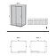 Душевой уголок Ravak Matrix MSDPS-110/80 L 0WLD4C00Z1 Transparent, хром - фото 4