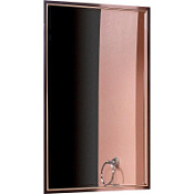 Зеркало Armadi Art Monaco 566-CPCR 70х110 с подсветкой, капучино/хром