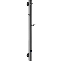 Полотенцесушитель электрический Boheme Uno Oak 724-SGM 150х20 оружейная сталь глянцевая