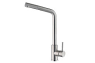 Смеситель Zorg Steel Hammer SH 5161 INOX для кухонной мойки, нержавейка Смеситель Zorg Steel Hammer SH 5161 INOX для кухонной мойки, нержавейка